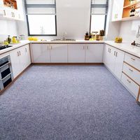 Vente directe anti-dérapant TPE tapis de sol résistant à l'huile tapis d'entrée tapis bureau maison en peluche tissé Technique Polyester voiture tapis ensembles