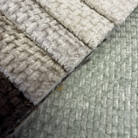 Tissu en chenille extensible élastique pour canapé, matériau de revêtement de canapé, tissu d'ameublement, décoration intérieure, textile en chenille pour canapé 2026