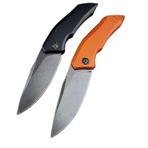 Cuchillo de Supervivencia LAUNCH-1 7100 para Camping y Aire Libre, Acero CPM154, Mango de Aluminio Aeronáutico T6, Cuchillo de Bolsillo Portátil para Rescate y Emergencias - Product Image 1