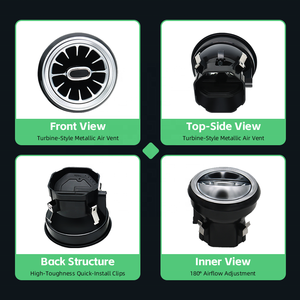 Car Interior Luminous Turbine Air Vent Atmosphere <strong>Light</strong> For Mercedes-Benz W176 W117 X156 AC Vent <strong>Modification</strong> - Product Image 6