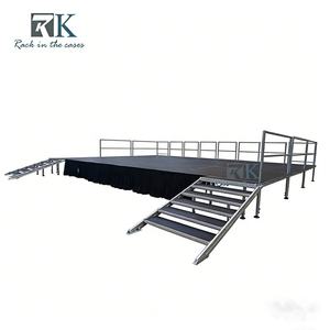 Scène de Spectacle à Installation Rapide Plateforme de Scène à Charge Lourde pour Événements - Product Image 1