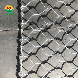 Mạ kẽm nhúng nóng <span class=keywords><strong>PVC</strong></span> tráng lục giác gabion Giỏ dây lưới đá lồng tường gabion hộp với cắt và uốn dịch vụ - Product Image 2