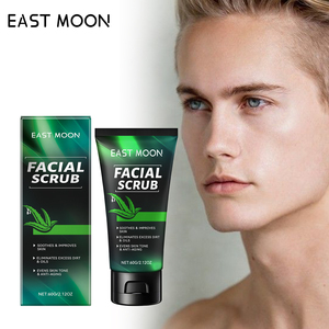 <span class=keywords><strong>Meilleur</strong></span> Gommage <span class=keywords><strong>Visage</strong></span> <span class=keywords><strong>Exfoliant</strong></span> Nettoyant en Profondeur VEGAN Naturel – Exfolie et Revitalise la Peau – Gommage Crème <span class=keywords><strong>Visage</strong></span> <span class=keywords><strong>Homme</strong></span> à l'Aloe Vera - Product Image 1