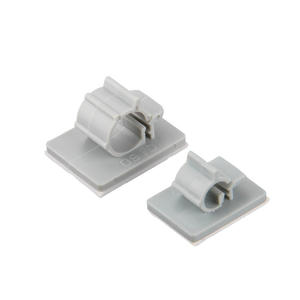 Abrazadera de tubo con adhesivo para manguera de purificador de agua, clip de fijación de 2 o 3 puntos con base de espuma - Product Image 1