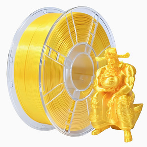 3D Printing <b>PLA</b> Silk Gold Filament for Bambu Lab FDM Printer 1.75mm - Product Image 2