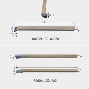 Yw2 r0808l125 A2 tungsten <span class=keywords><strong>carbide</strong></span> công cụ cắt hợp kim cứng hàn máy tiện Đường kính bên trong nhàm chán OEM tùy chỉnh - Product Image 3