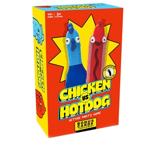 Juego de Mesa Chicken Vs Hotdog para Mayores de 14 Años, 2+ Jugadores, Divertido Juguete con Tarjetas e Instrucciones en Inglés/Español - Product Image 5
