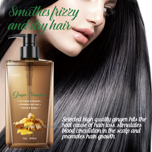 Champú de jengibre de calidad superior 800 ml Paquete familiar grande Cuidado general del cabello Nutre el cuero cabelludo Mantiene el cabello suave y manejable - Product Image 2