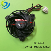 NOUVEAU Moteur de ventilateur de refroidissement pour réfrigérateur GW12E12MS1AZ-52Z32 12V 0.33A ventilateur 3pin pour Haier Refrigera