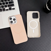 Nouvelle coque de téléphone PC 2026 pour iPhone 17 14 15 16 Pro Max, chargement magnétique sans fil, coque de téléphone givrée pour iPhone 16E