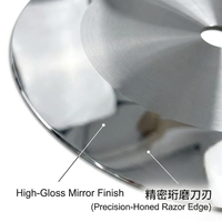 Couteaux de découpe pneumatiques, support d'engrenage, pompe, haute qualité HSS HRC 58-62, polissage miroir haute brillance, garantie 1 an, usage industriel