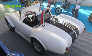 1500W Niños Regalo de Navidad Mini Shelby <span class=keywords><strong>Cobra</strong></span> Convertible Padre Hijo Deportivo Paseo Karts para diversión festiva - Product Image 3