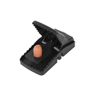 Piège à rat en plastique réutilisable pour lutter contre les rongeurs, tueur de <span class=keywords><strong>souris</strong></span> noir - Product Image 2
