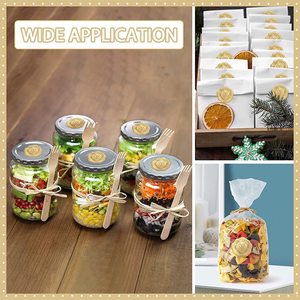 Nhãn Niêm Phong Phong Bì Sáp Tự Dính Nhãn Dán Hình Trái Tim Dập Nổi Màu Vàng Cho Đám Cưới Ngày Lễ Tình Nhân - Product Image 4