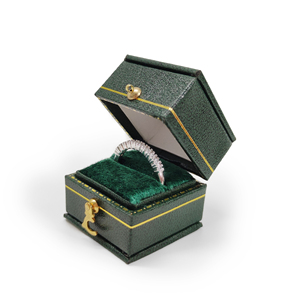 Boîte à bagues carrée miniature vintage haut de gamme, boîte de rangement pour <span class=keywords><strong>bijoux</strong></span> en papier de luxe, boîte à <span class=keywords><strong>bijoux</strong></span> pour fiançailles, mariage, cadeau, vente en gros - Product Image 6