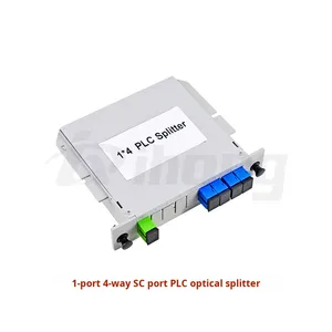 एससी पोर्ट पीएलसी ऑप्टिकल फाइबर स्प्लिटर 2/4/8/16/32 चैनल एससी/एफटीसी/एलएलसी/सेंट कनेक्टर के लिए - Product Image 3