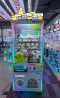 Machine à griffes d'arcade à monnayeur personnalisée pour vente en gros, machine à griffes à poupées économique avec accepteur de billets