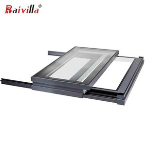 Chất Lượng Cao Tùy Chỉnh Nhôm Kính Cửa Sổ Ánh Sáng Cửa Sổ Thiết Kế Hiện Đại Điều Khiển Từ Xa Đôi Kính Cửa Sổ Cho Mái Nhà - Product Image 2