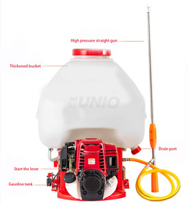 Rociador eléctrico de mochila de gasolina de 25L, rociador de gasolina pulverizador de mochila - Product Image 4