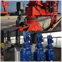 Réducteur hélicoïdal horizontal de type R, puissance 0,12-200 kW, rapport de réduction 5-200, pour équipement de dragage de l'acier et de traitement des eaux usées