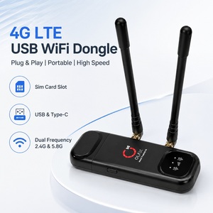 F95ฮอตสปอต WIFI 4G LTE USB 150Mbps ช่องเสียบซิมดองเกิลสำหรับยานพาหนะขนส่ง EU 2.5g/5.8G โมเด็ม WiFi USB ขายส่ง - Product Image 1