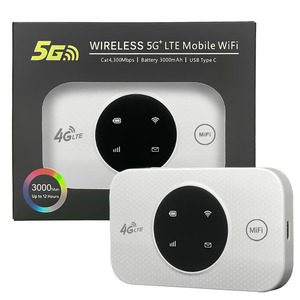 OEM 4G LCD Router với 3000mAh Type-C 300Mbps Túi Wifi Sim Thẻ-Tính năng tường lửa VoIP QoS chức năng - Product Image 2