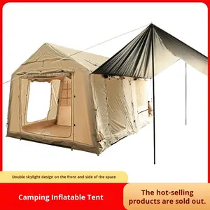 Tente <span class=keywords><strong>gonflable</strong></span> imperméable portative avec la tente imperméable d'air chaud de tissu de toile d'Oxford pour la nuit de <span class=keywords><strong>camping</strong></span> en plein air - Product Image 3