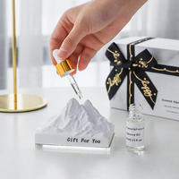 Diffuseurs d'huiles essentielles sans eau en céramique de luxe LunaLith en gros, 10 ml, avec logo personnalisé, pour la décoration de la maison, utilisation dans le salon de luxe