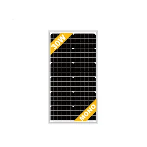 定制小尺寸5w 10w迷你环氧太阳能电池板/太阳能电池，用于led灯