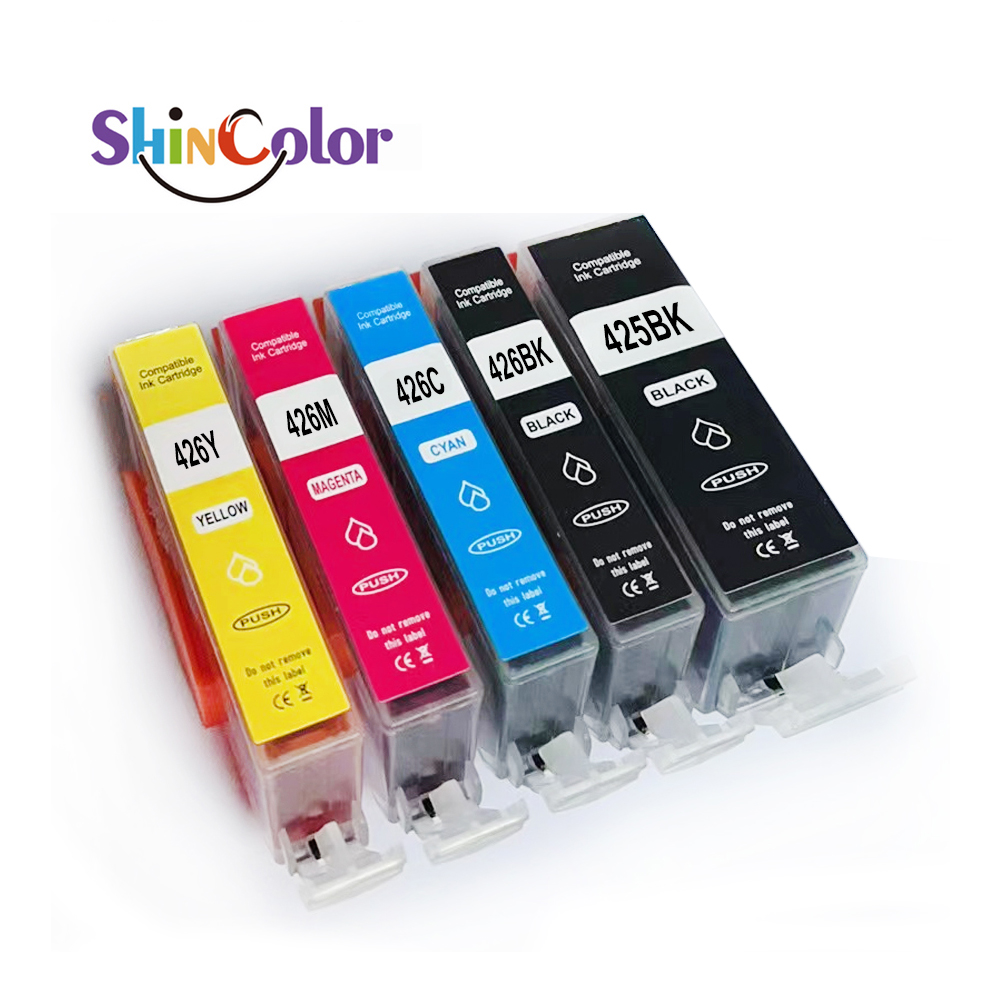 ShinColor PGI-425XL CLI-426XL картридж совместимый для pgi 425 cli 426 PIXMA IP4840 IP4940 IX6540 MG5140 MG5240 MG5340