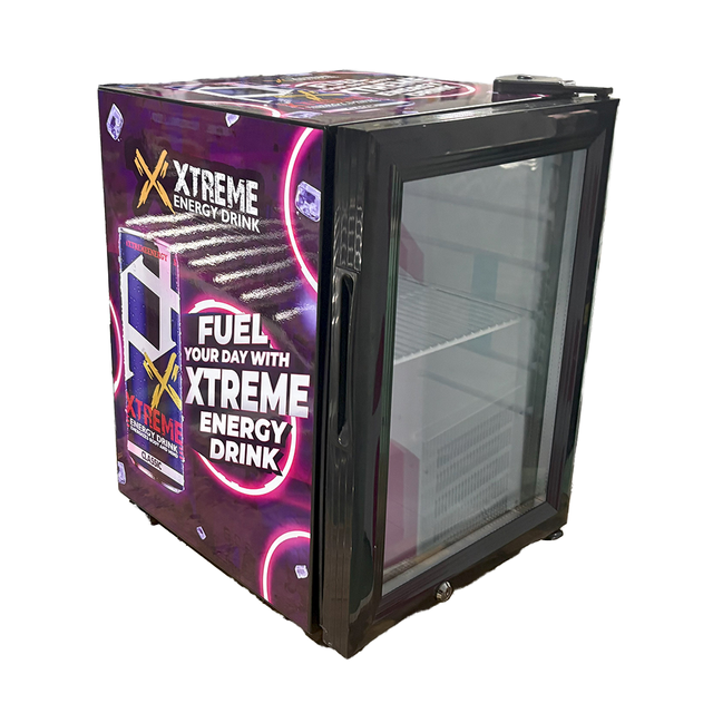21L Single-Temperature Mini Commercial Cooler Custom Factory Designed Small Fridge for Beer Energy Drinks Supermarket Display