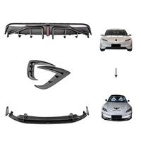 Kit de conversion en fibre de carbone style CMST pour Tesla Model 3 Highland 2024+ : amélioration du pare-chocs avant, du diffuseur arrière et du kit carrosserie tuning