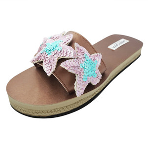 Hamptons Blue Stars - Espadrilles plates pour femmes - Product Image 6