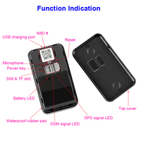 Localizador GPS para Vehículos G11, Magnético, con 90 Días de Autonomía, SOS, GPS, Wifi, LBS, para Autos, Motos y Bicicletas