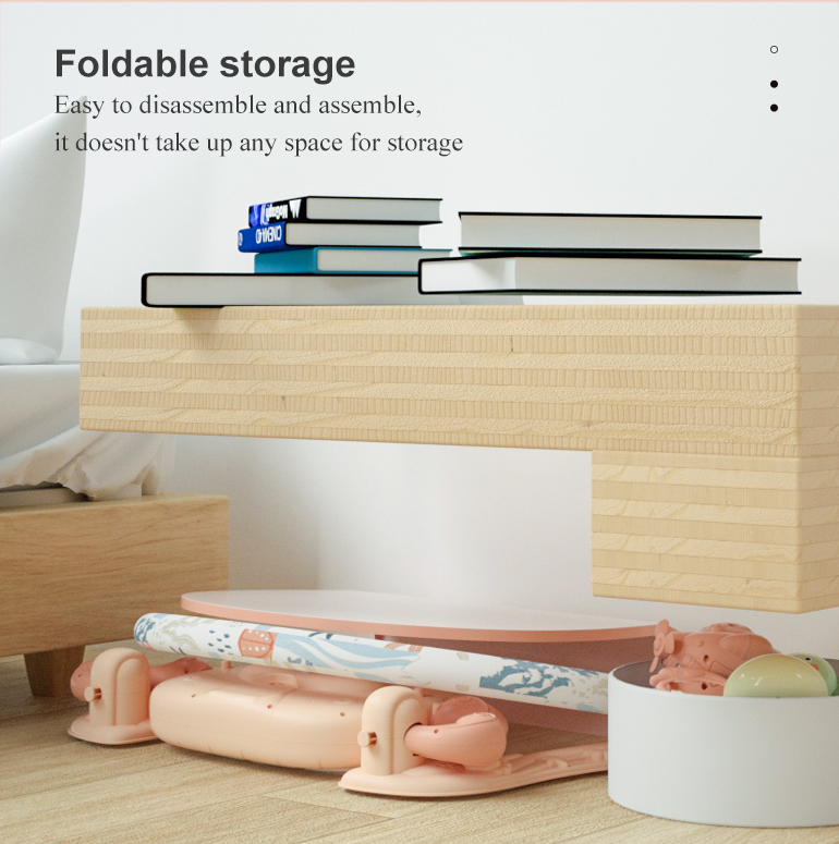 Soft infant fitness rack activity musical pedal keyboard piano gym play mat sleeping portable baby toy