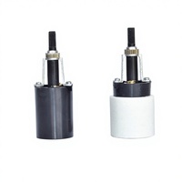 Support de lampe de bureau en céramique avec interrupteur torsadé E27, pour lampe électrique en bois, luminaire