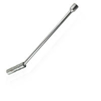 Clé à douille magnétique pour bougies d'allumage, adaptateur pivotant, rallonge longue, kit d'installation, de remplacement et de réparation, outil de démontage et de réglage de l'écartement
