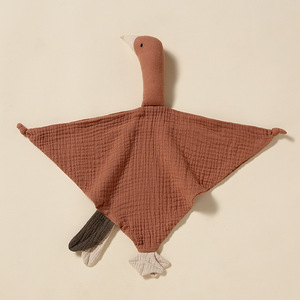 Couverture de sécurité pour bébé <span class=keywords><strong>en</strong></span> coton mousseline doux de qualité supérieure, motif lion, respirante, pour nouveau-né, garçon ou fille, meilleur cadeau - Product Image 3