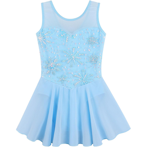 Vestidos de Verano para Niñas al por Mayor, Ropa de Baile Infantil, Vestidos de Ballet de <span class=keywords><strong>Elsa</strong></span>, Vestido de Entrenamiento de Danza Personalizado de Alta Calidad para el Escenario - Product Image 3