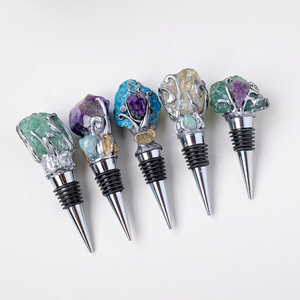 <span class=keywords><strong>Tapones</strong></span> <span class=keywords><strong>de</strong></span> cristal para <span class=keywords><strong>vino</strong></span>, gemas populares al por mayor, piedra decorativa en bruto, cuarzo, artesanía elemental mágica, tapón <span class=keywords><strong>de</strong></span> cristal para <span class=keywords><strong>vino</strong></span> - Product Image 1