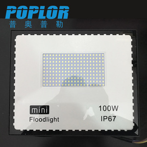 ไฟสปอร์ตไลท์ Poplor Mini 150W IP67 สำหรับภายนอกอาคาร  วัสดุอลูมิเนียมอัลลอยด์  หลอดไฟ LED แบบ COB ให้แสงกว้าง ติดตั้งบนพื้นผิว - Product Image 2