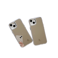 Coque de protection miroir transparente AilesTecca pour iPhone 17 16 Pro Max Air, étui de téléphone portable miroir pour maquillage, design mignon pour filles