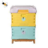 Nouvelle ruche Langstroth en plastique à double couche pour l'apiculture
