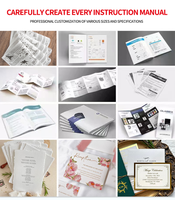 Menu personnalisé, plusieurs tailles A4/A5/A6, affiches/dépliants en carton brillant, impression laminée double face de haute qualité