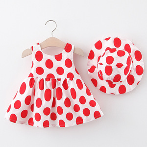 Set <span class=keywords><strong>di</strong></span> abbigliamento <span class=keywords><strong>per</strong></span> bambine gonna <span class=keywords><strong>per</strong></span> bambina tinta unita grande con stampa a pois - Product Image 5