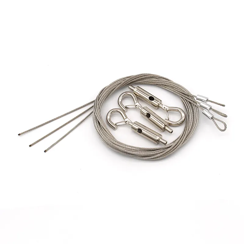 Suspension Flexible crochet réglable pince de câble Kit de câble suspendu Kit de suspension d'image