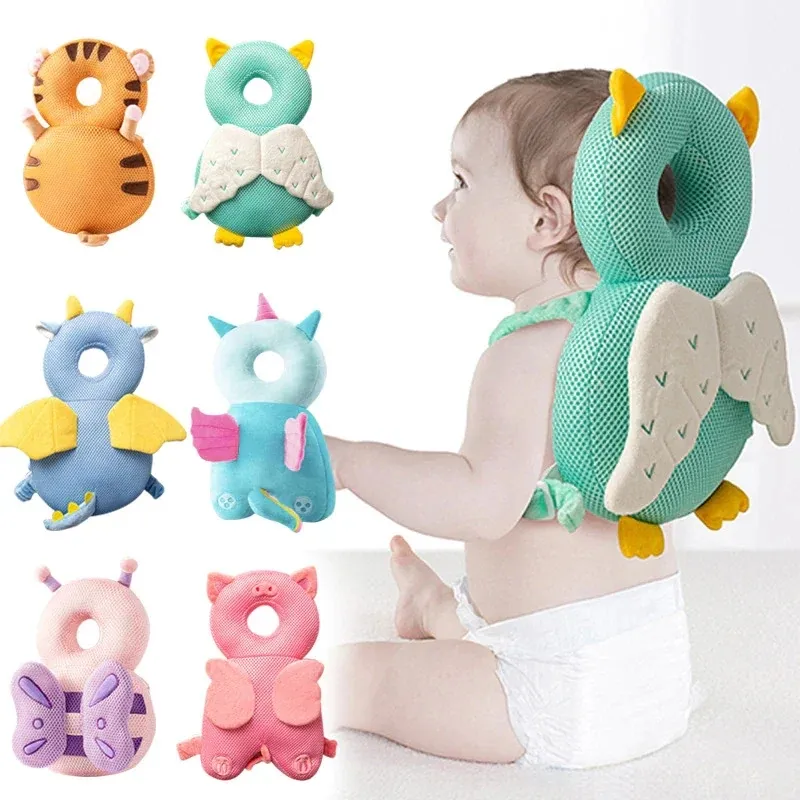 Toddler Baby Head Protector Cute Baby Walkers Protective Safety Pad Cushion Backpack For Baby Toddler