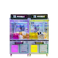 Machine à griffes géante personnalisable avec logo, à monnayeur, équipement de jeu de distribution pour parc d'attractions