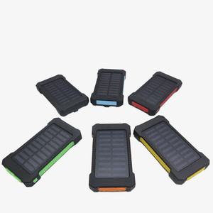 Chargeur solaire intelligent noir, vert, orange 10000 mAh, OEM ODM, chargeur portable, batterie externe - Product Image 4