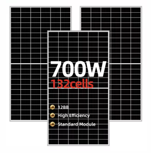 Hoja solar bificial de doble vidrio tipo N canadiense 685W 690W 700W 705W 710W 715W Panel solar para sistema solar - Product Image 1